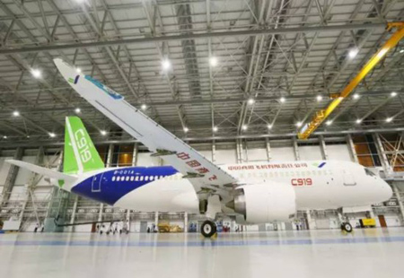 C919大飞机新春再出发 今年102架机将适航取证试飞