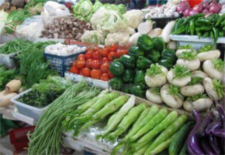 山西省蔬菜类批发均价周环比下降3.99%