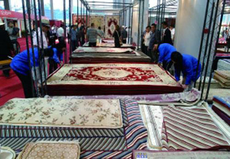 今年1至5月以地毯为主的纺织品成青海省第一大出口商品