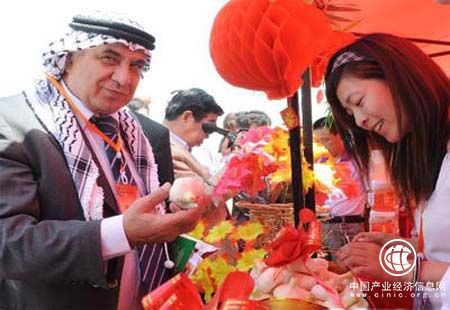 河南杞县大蒜节总成交量80万吨 签约金额近44