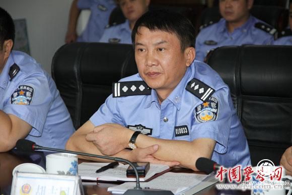 长沙市公安局经济犯罪侦查支队支队长胡志国接受组织审查