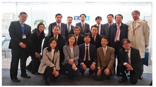 日本电子信息技术产业协会代表参访宜人贷