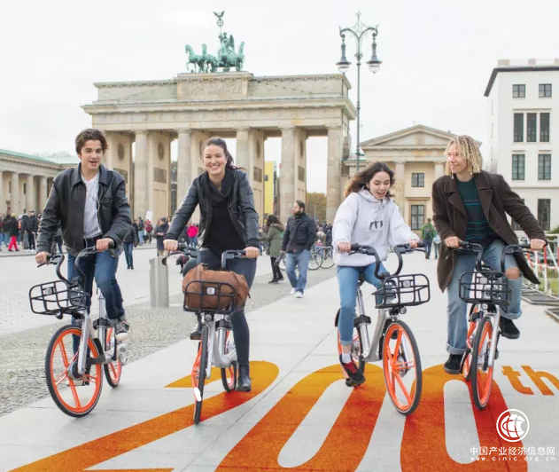 摩拜单车进驻德国柏林 已覆盖全球12个国家200座城市