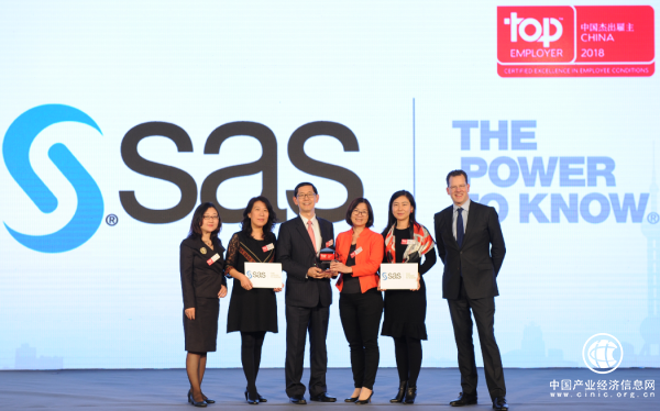 SAS中国连续第十一年蝉联“中国杰出雇主”称号