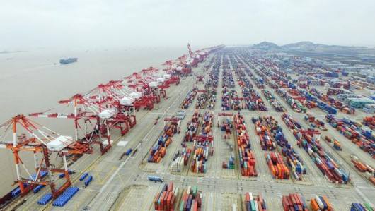 上港集团年集装箱吞吐量突破4000万标准箱