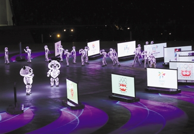 新松机器人冬奥会现场舞动中国“智”造之美