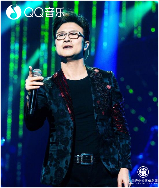 QQ音乐已上线《歌手》汪峰首冠作品“再也没有”现场版