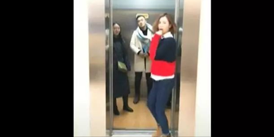 视频“吸睛”不可突破安全底线 “电梯舞”不可以