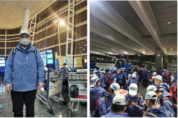 【援鄂手记】山东省第八批援助湖北医疗队正式进驻武汉市汉阳方舱医院