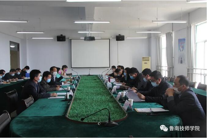 山东省人社厅领导到鲁南技师学院督导检查疫情防控和开学准备工作