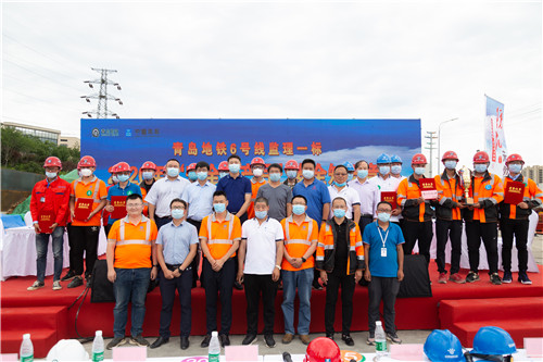 中建八局轨道公司成功举办 青岛地铁6号线安全生产月安全知识竞赛