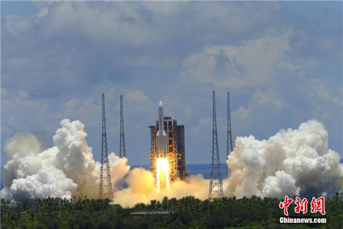 天问一号探测器成功发射 火星终迎“中国来客”