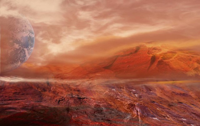 火星过去温暖湿润说遭质疑：那些不是河道，是冰川“下水道”