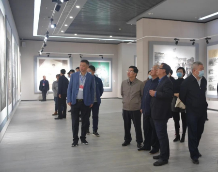 第二届“乡风墨韵”全国中国画作品展在菏泽举行