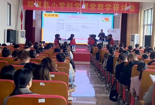 郯城县科学教学研讨活动在杨集镇中心小学举行