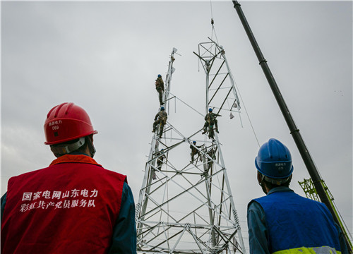 国网枣庄供电公司：“党建+基建”助推电网建设提质增效