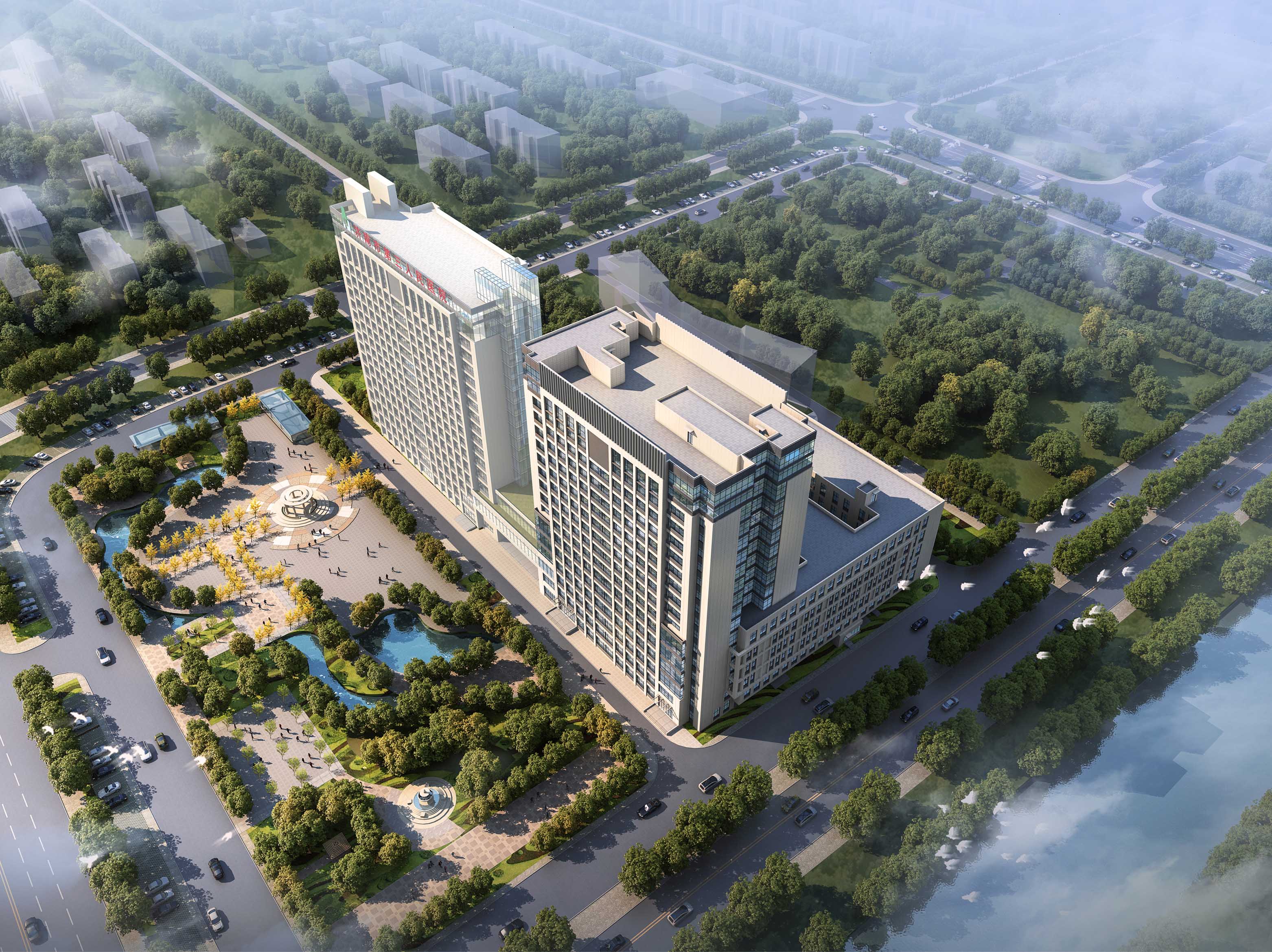 新增500张病床！中建八局二公司济南市第三人民医院医疗康养综合楼建设项目正式开工