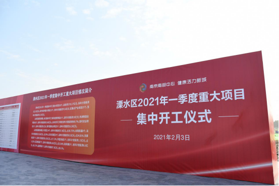 “十佳园区”南京溧水经济开发区：2021年一季度重大项目现已集中开工