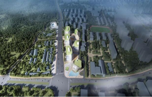 江北新区：中国气象谷启动区项目一号楼 建筑主体结构顺利封顶