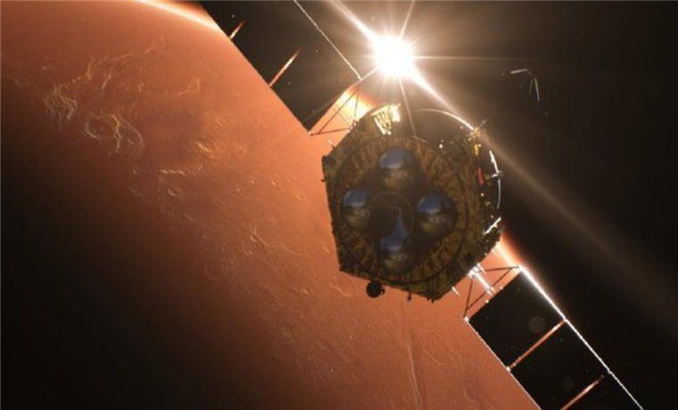 天问一号成功实施近火制动 进入火星停泊轨道