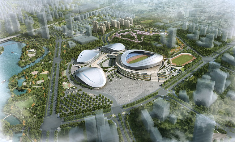 将可容纳3万人同时观赛！中建八二泰山文旅健身中心体育场项目主体结构顺利封顶