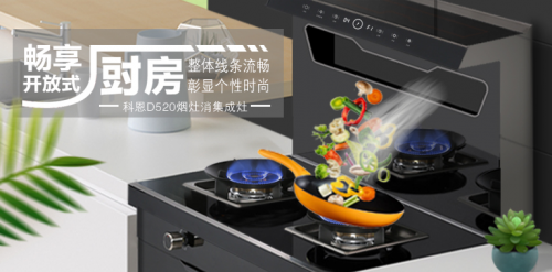 爱她，就要保护她！科恩D520集成灶，给她全方位的守护！