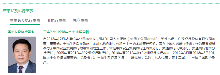 中国人寿保险（集团）公司董事长王滨接受中央纪委国家监委审查调查