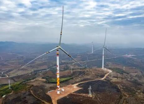 国内规模最大高原山地风电基地在云南文山建成投产