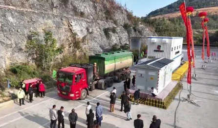全国首条跨省高速重卡换电干线在云南文山投运