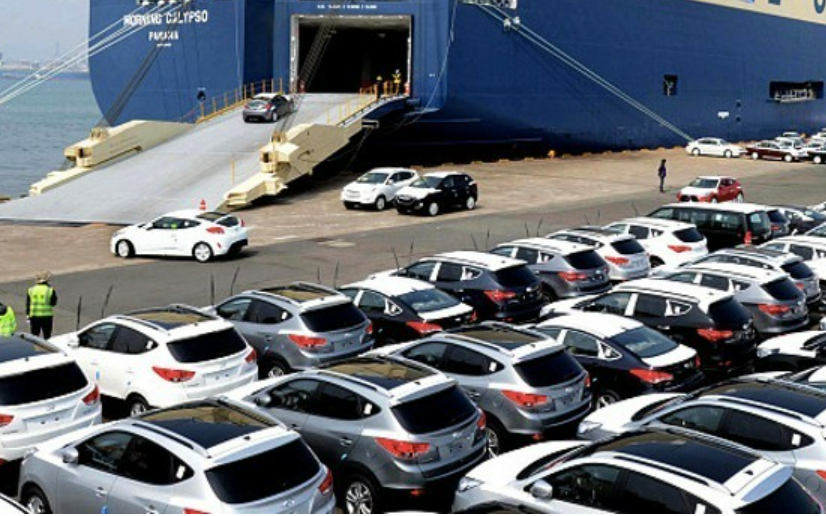 2023年天津口岸汽车出口值较上年增长超四成