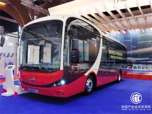 比亚迪纯电动中巴全球首发 获荷兰订单