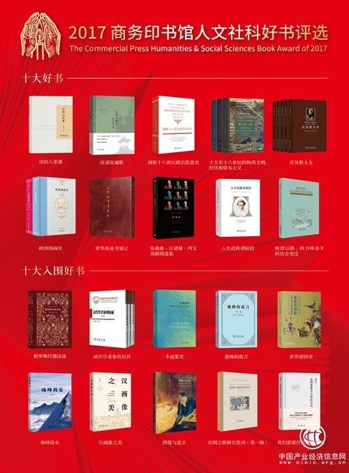 致敬中国现代出版120年：2017商务印书馆人文社科好书评选