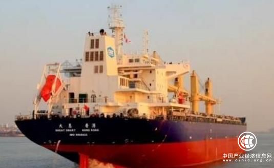 中船集团建造全球首艘智能船舶起程试航