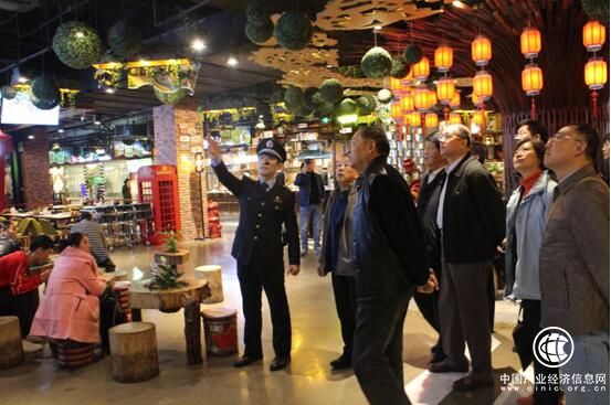 北京市食药监领导带队考察光耀东方食宝街