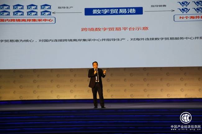 冯剑峰这么解释大龙网跨境数字贸易港