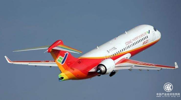 中国商飞ARJ21飞机产业化初见成效