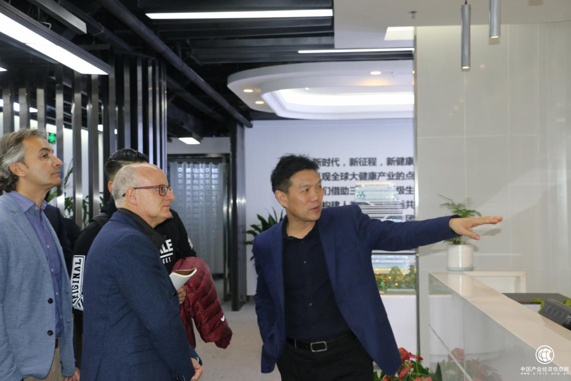 西班牙UMH大学考察团到访民生药业集团