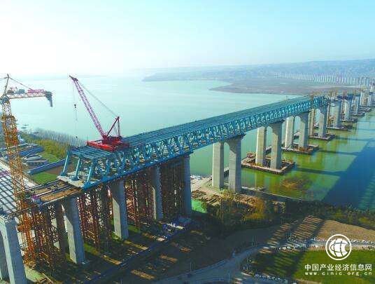 世界上一次性建成的最长重载铁路——蒙华铁路开始全线铺轨