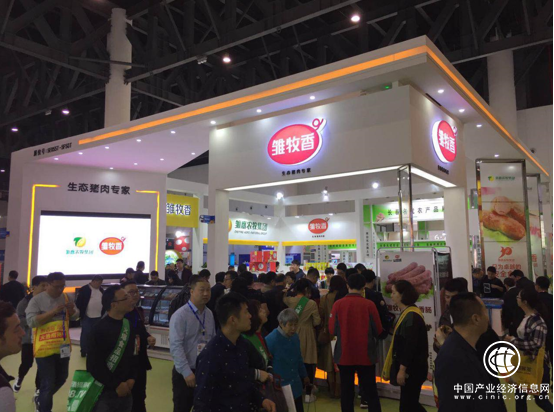 雏牧香亮相全国糖酒会，高端发酵火腿倍受青睐