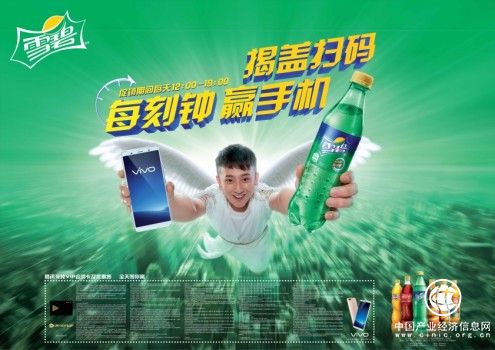雪碧&vivoX20 论“揭盖赢手机”的正确打开方式