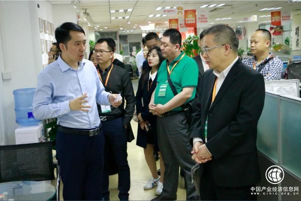 东莞企业家代表团莅临网库总部考察交流