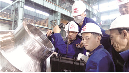 二重核电砥砺前行 管道出口续写新篇