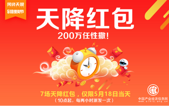 5月18日在即！网贷天眼理财节518天降红包即将开启！