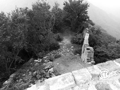 箭扣长城二期修缮将采用无人机技术