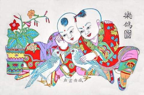 武强传承发展非遗项目年画走向产业化