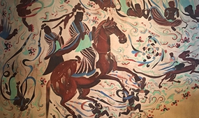 青海瞿昙寺明清回廊壁画首次临摹补绘 归侨画家耗时七年