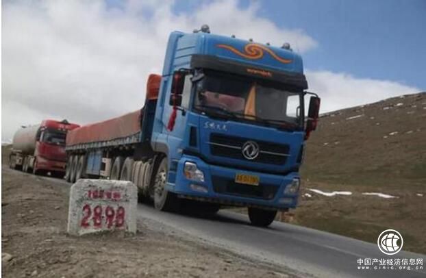 青藏线上的东风天龙 多年磨练成就王牌