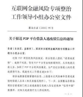 宜人贷上报逃废债借款人名单 相关信息将纳入征信系统