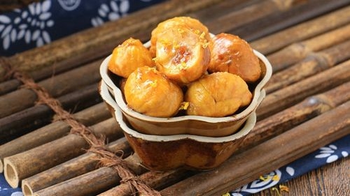 用老板蒸箱S273X烹饪一碗香甜的桂花栗子 让生活更容易些