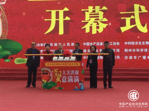 第五届洪湖清水螃蟹节盛大举办 中农批冷链助力水产发展